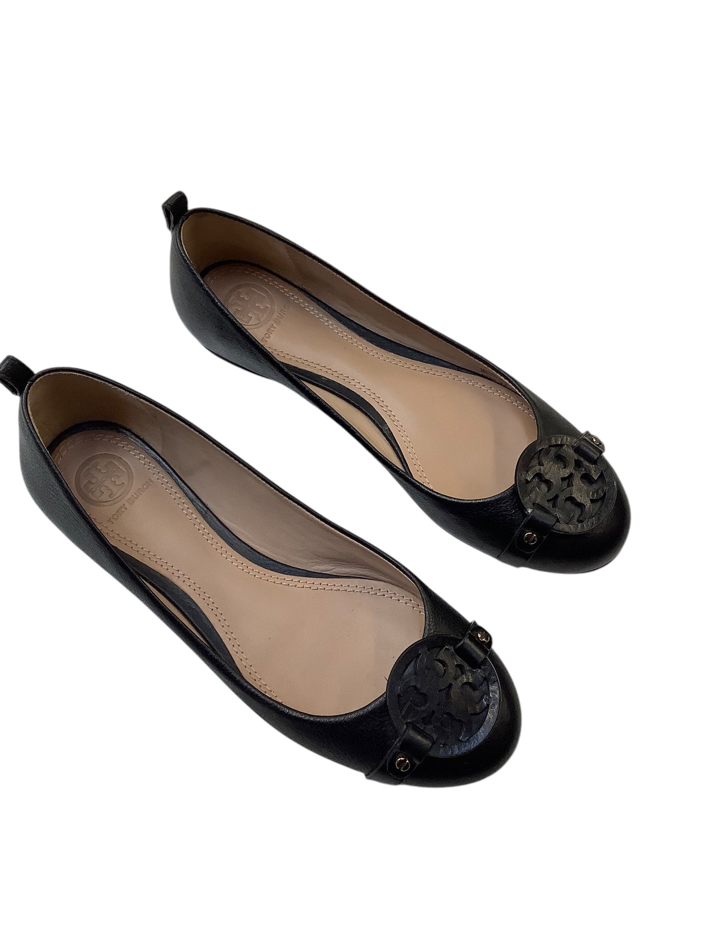 Shoes Flats By Tory Burch In Black, Size: 7