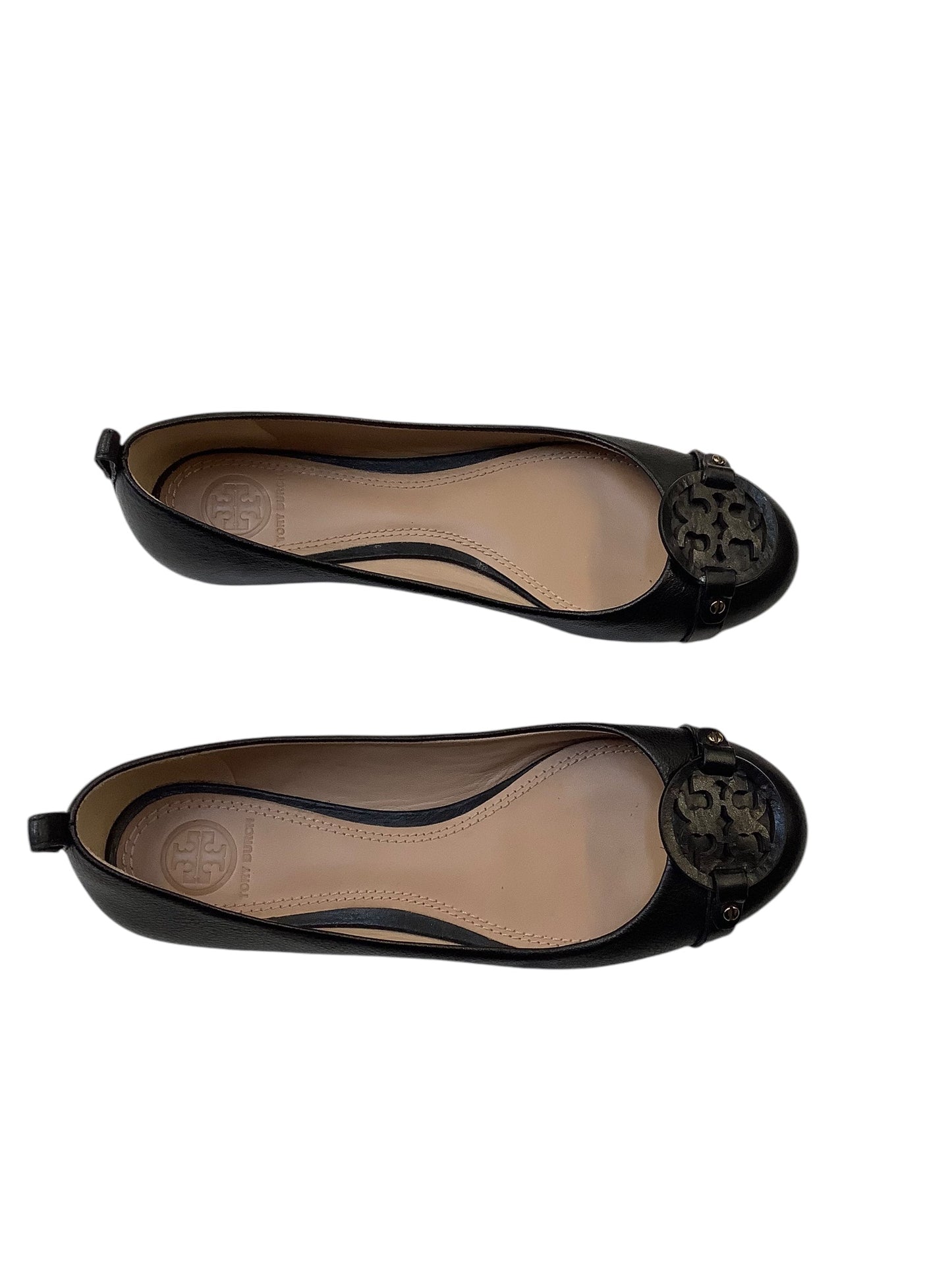 Shoes Flats By Tory Burch In Black, Size: 7