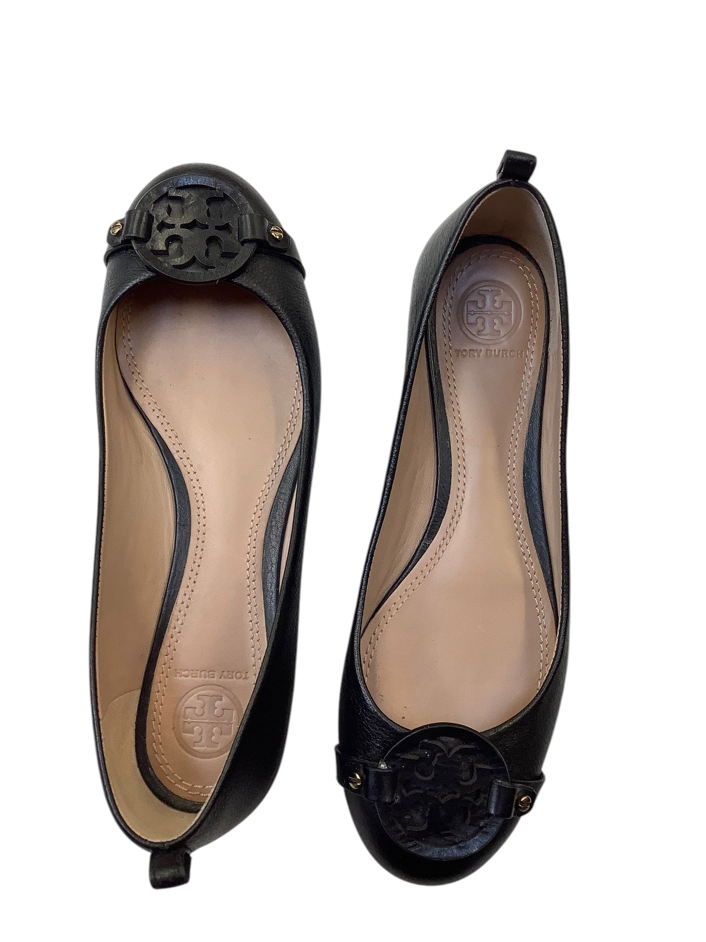 Shoes Flats By Tory Burch In Black, Size: 7