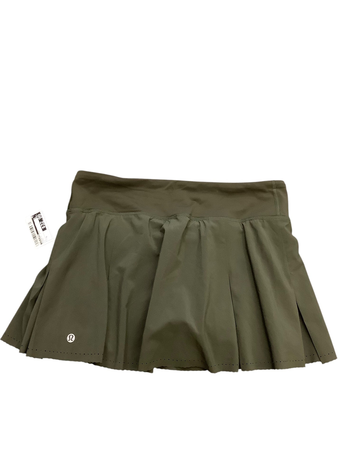 Athletic Skort By Lululemon In Green, Size: 6