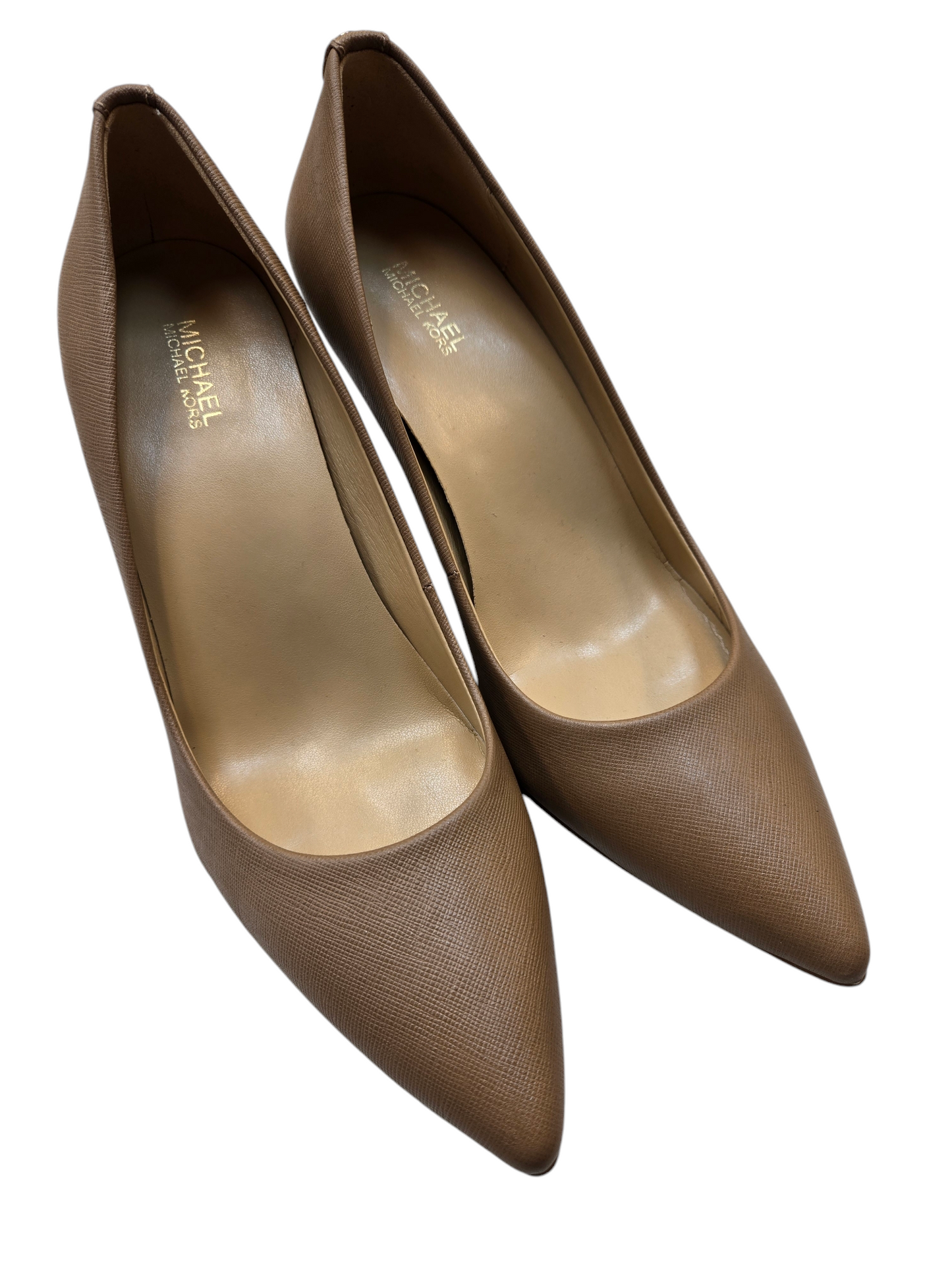 Shoes Heels Stiletto By Michael By Michael Kors In Tan, Size: 8