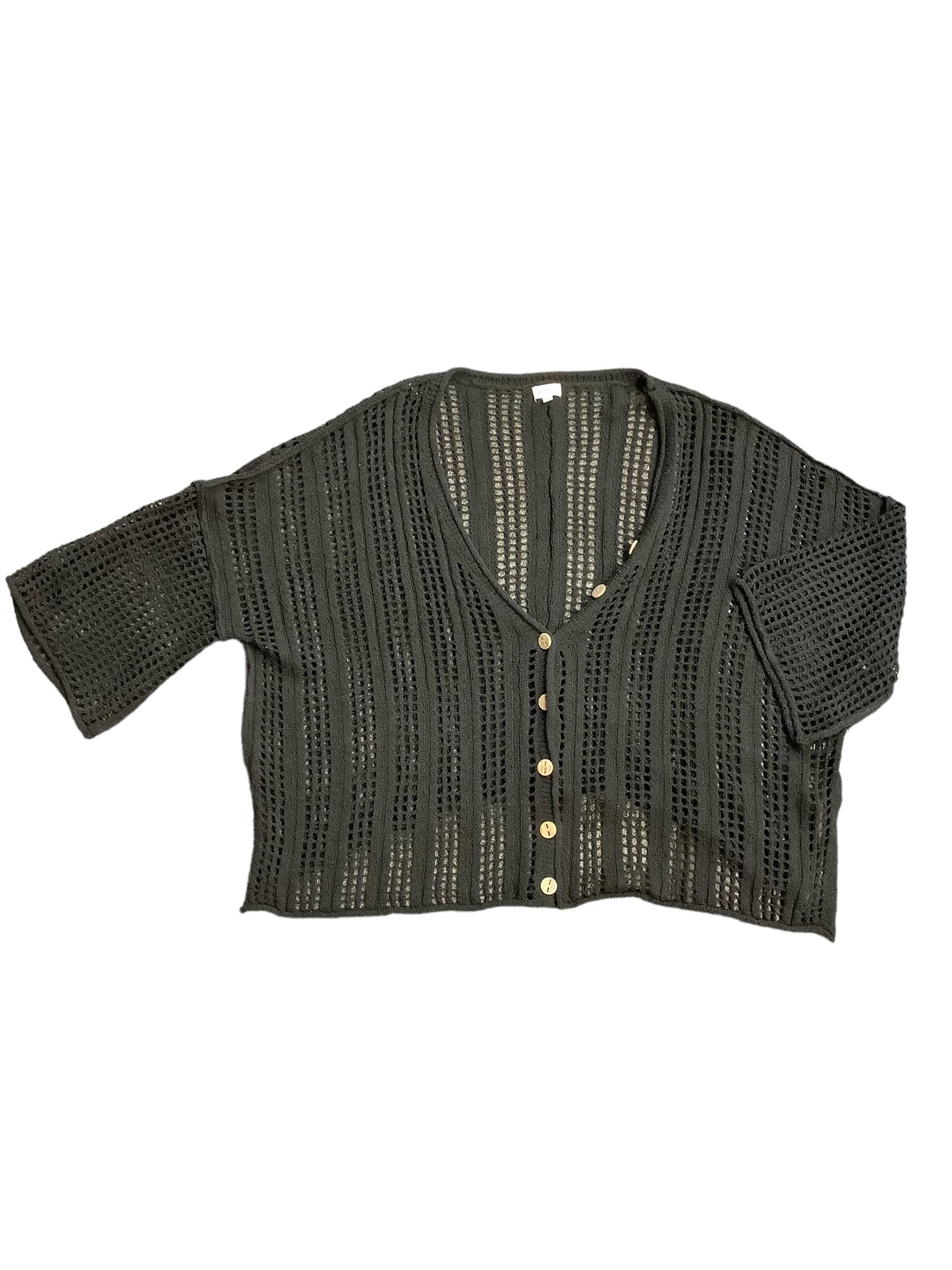 Cardigan By Pol In Black, Size: L