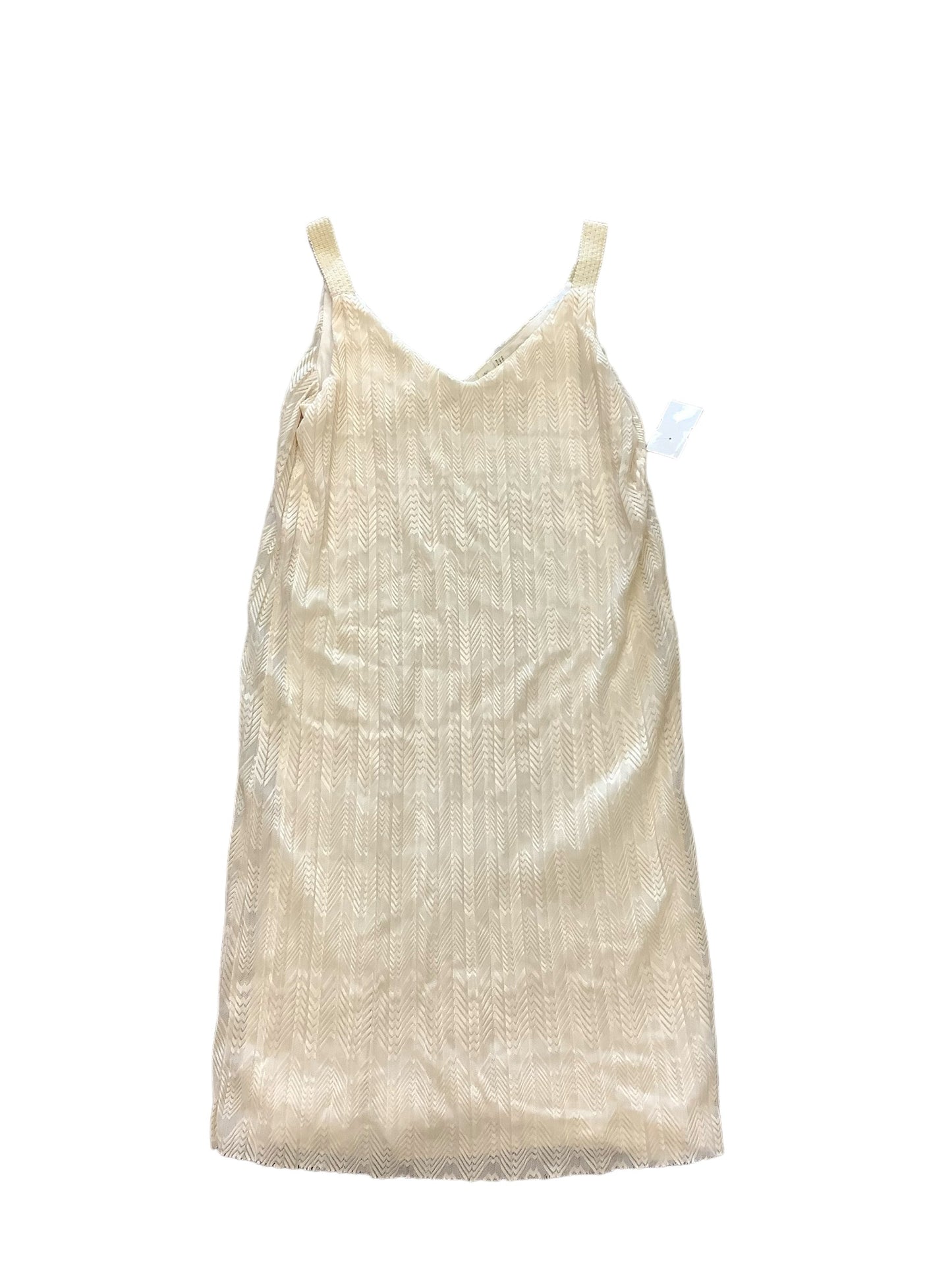 Dress Party Short By Anthropologie In Cream, Size: 0