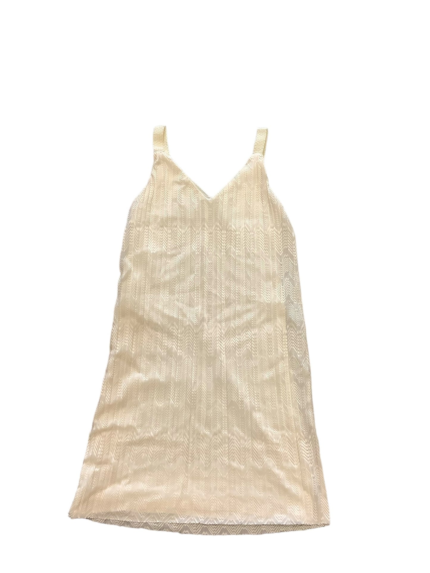 Dress Party Short By Anthropologie In Cream, Size: 0