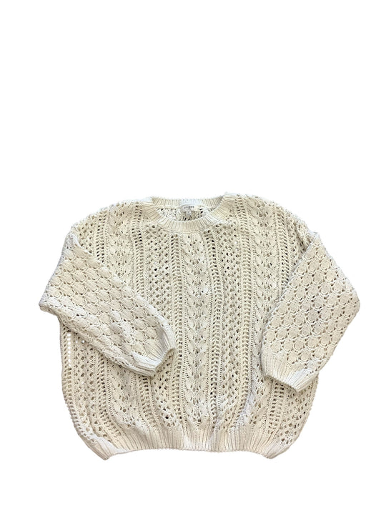 Sweater By Umgee In Cream, Size: S