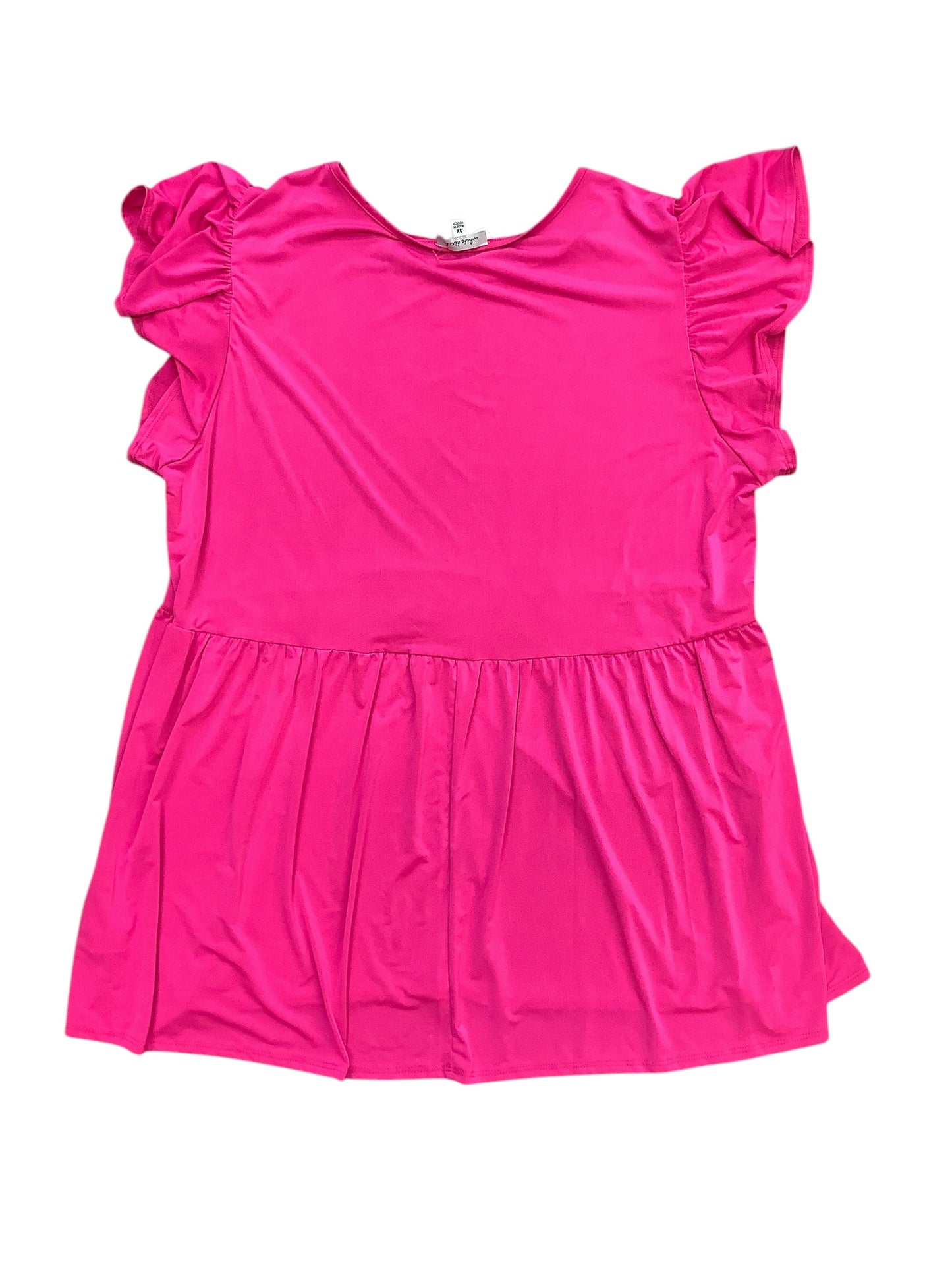 Top Sleeveless By White Birch In Pink, Size: 3x