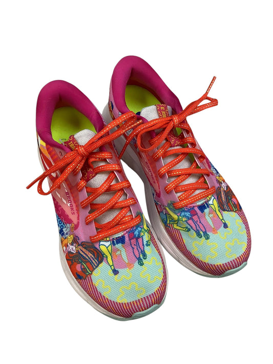 Shoes Athletic By Brooks In Multi-colored, Size: 8