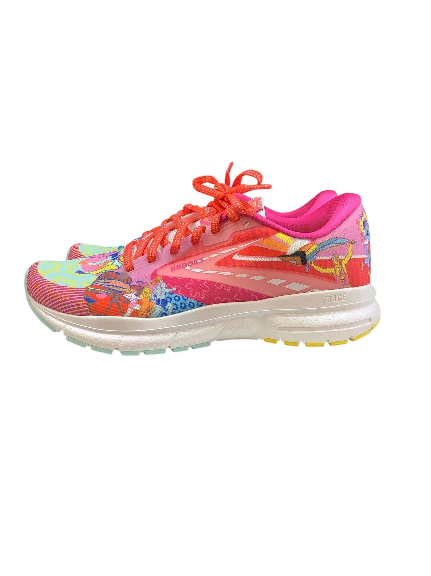 Shoes Athletic By Brooks In Multi-colored, Size: 8