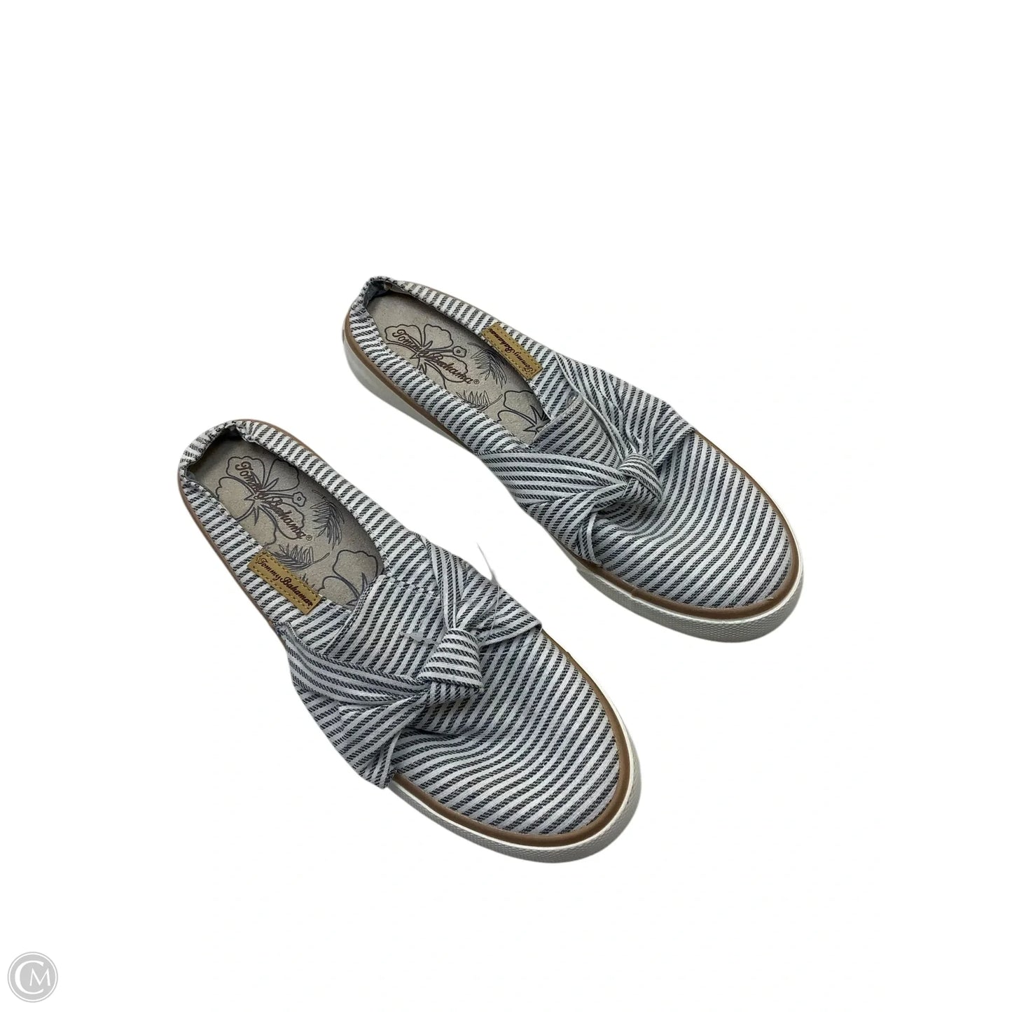 Shoes Flats By Tommy Bahama In Striped Pattern, Size: 7.5