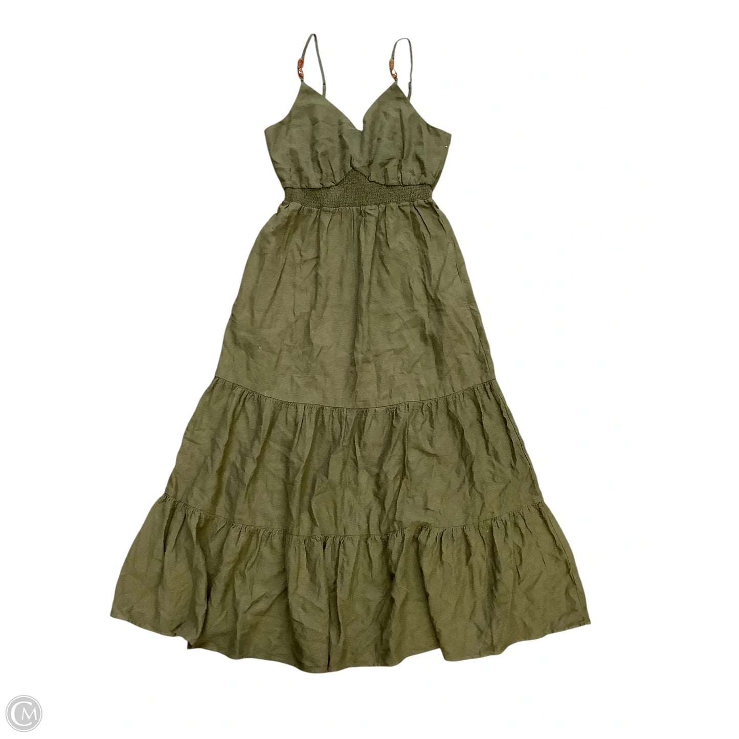 Dress Casual Maxi By Nicole Miller In Green, Size: S