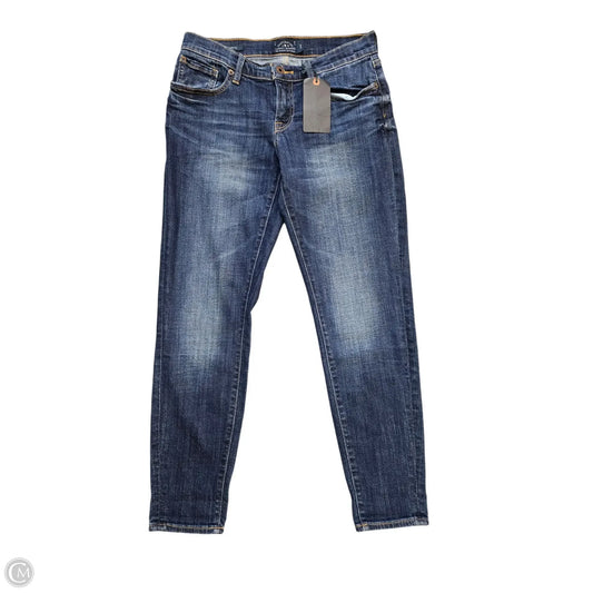 Jeans Straight By Lucky Brand In Blue Denim, Size: 0