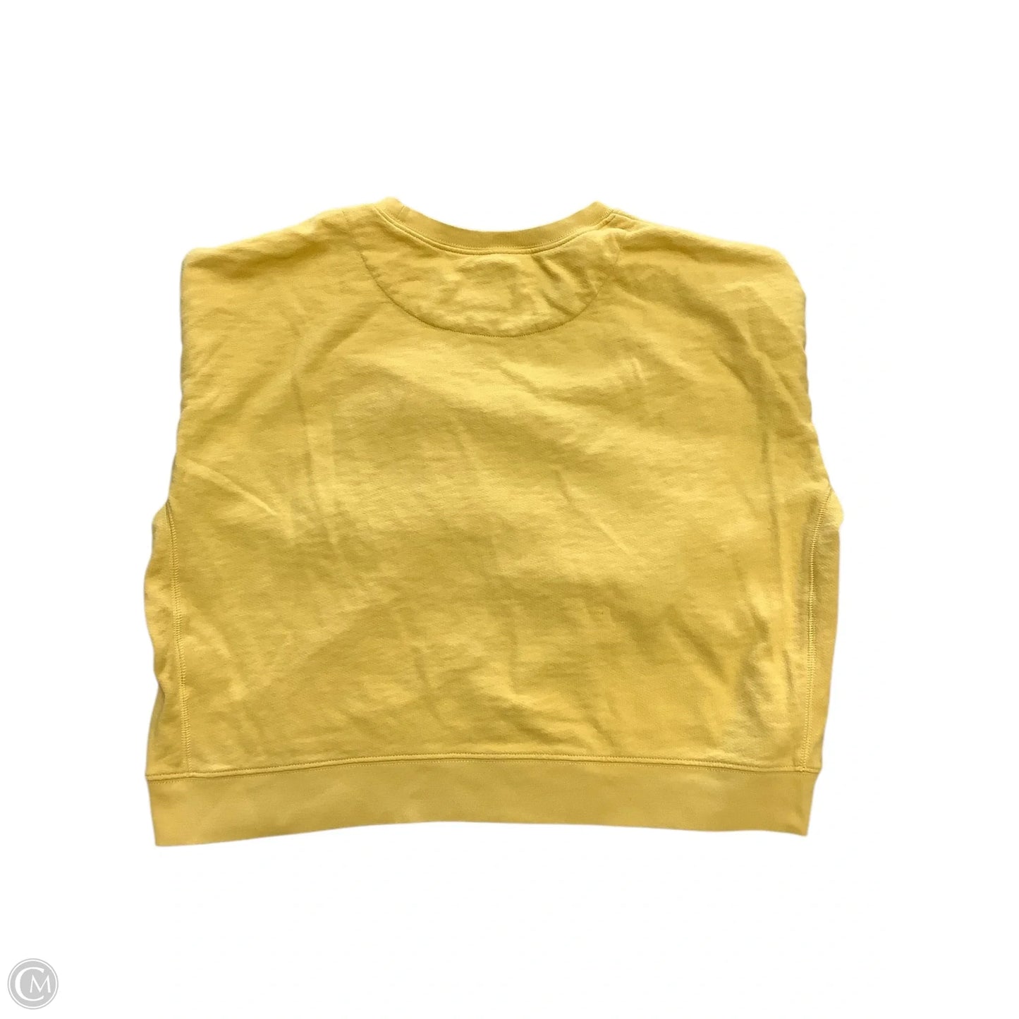 Sweatshirt Crewneck By Pendleton In Yellow, Size: L