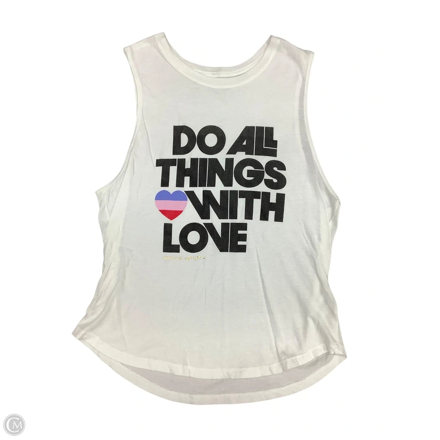 Tank Top By Spiritual Gangster In White, Size: M