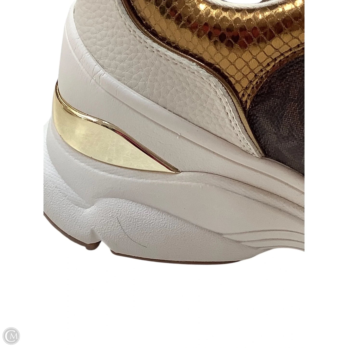 Shoes Designer By Michael Kors In White, Size: 9