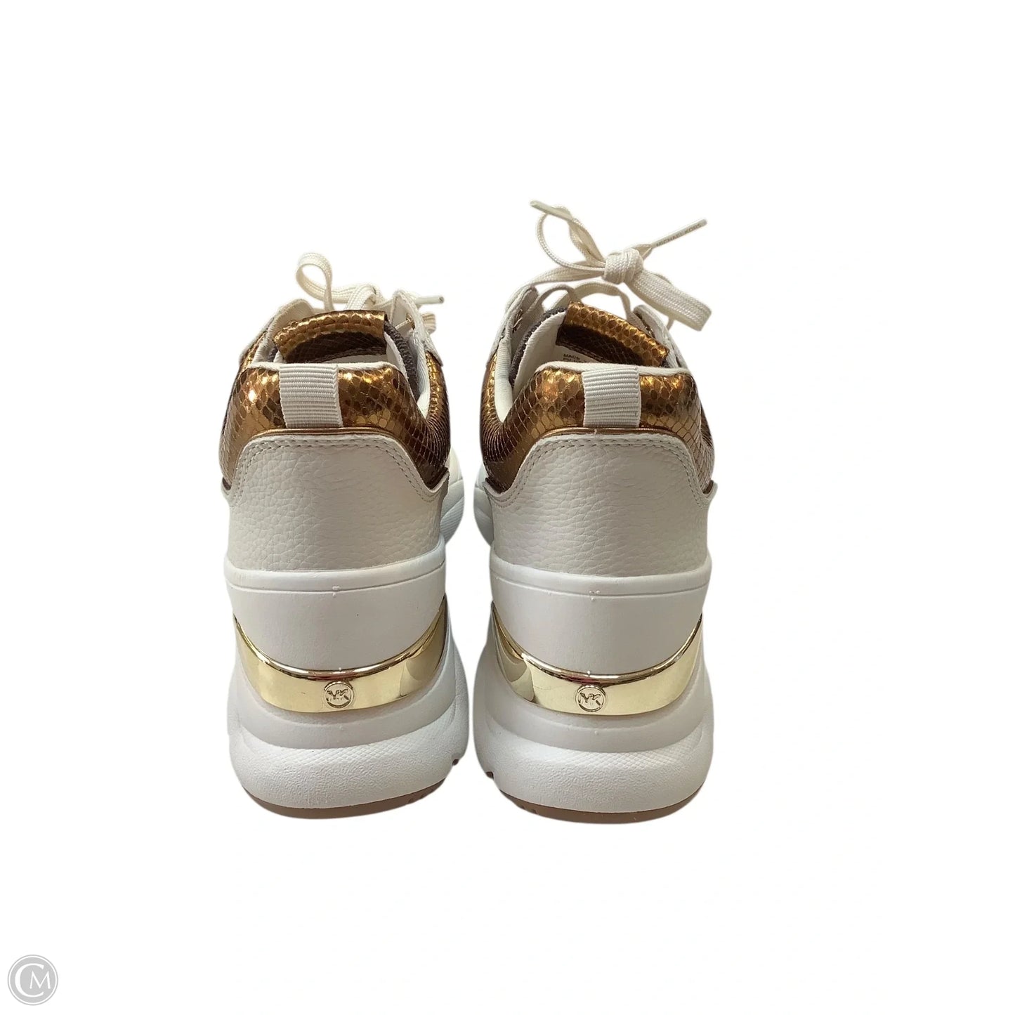 Shoes Designer By Michael Kors In White, Size: 9