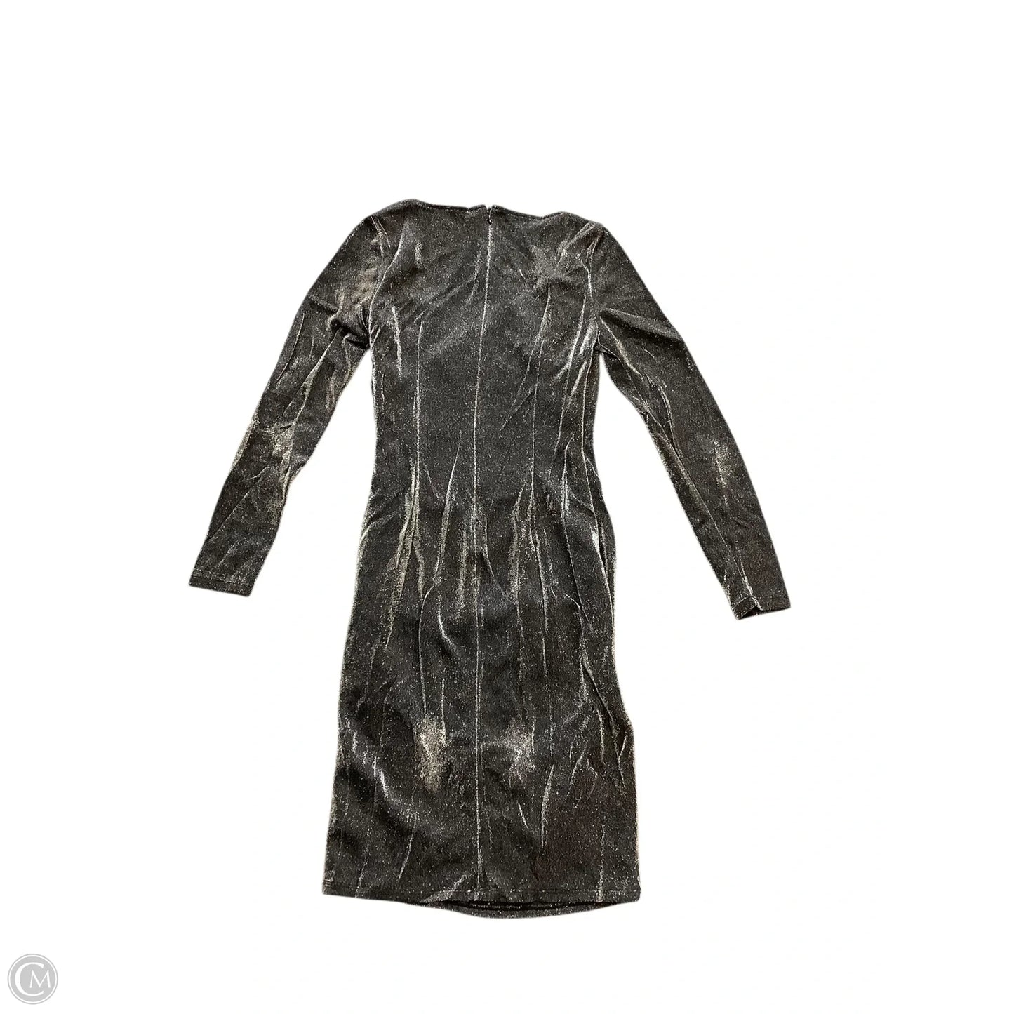 Dress Party Short By White House Black Market In Black & Silver, Size: 0