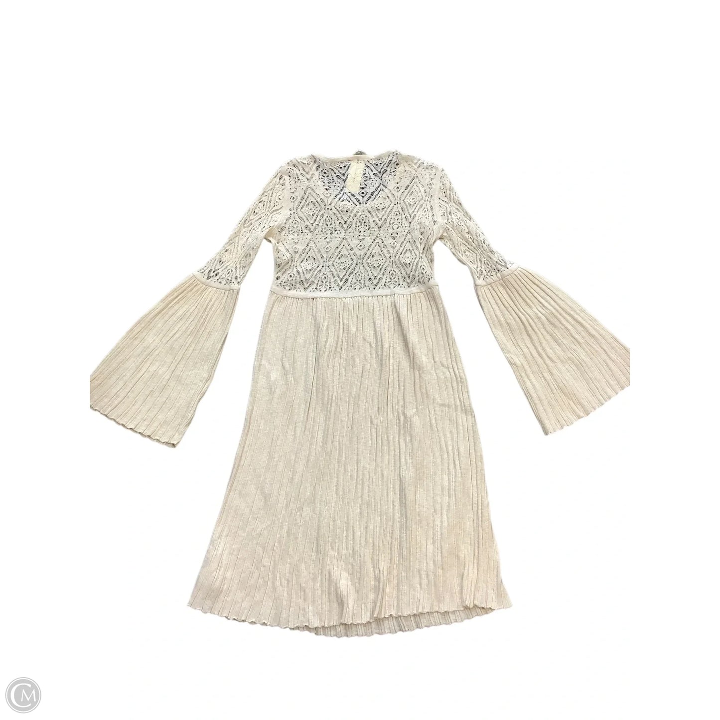 Dress Party Short By Anthropologie In Beige, Size: Xs