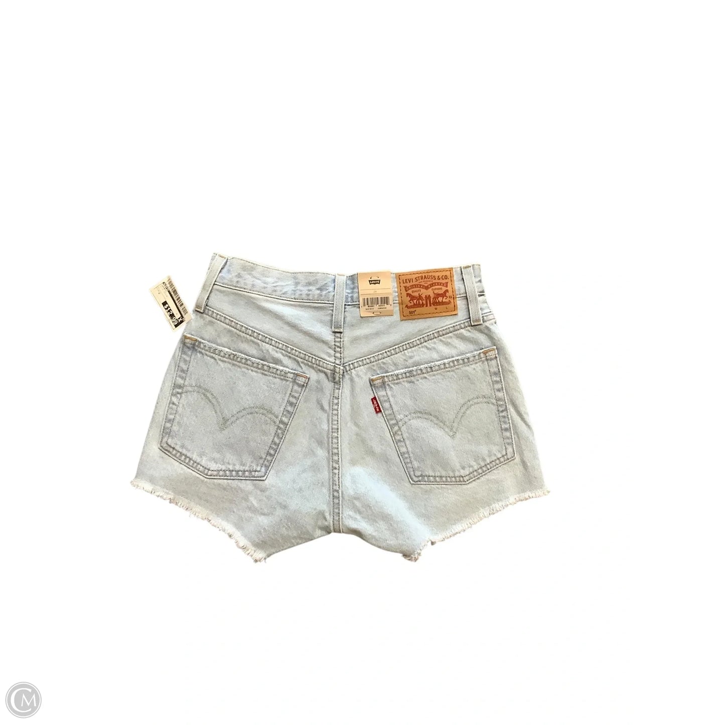 Shorts By Levis In Blue Denim, Size: 2