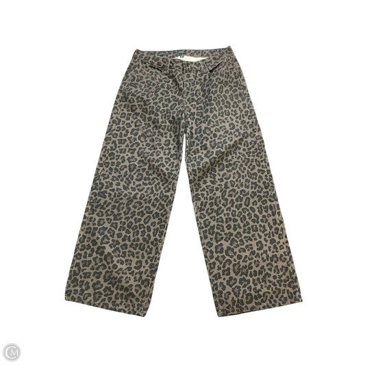 Jeans Wide Leg By Wild Fable In Animal Print, Size: 10