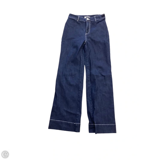 Jeans Straight By Avec Les Filles In Blue Denim, Size: 4 (26)