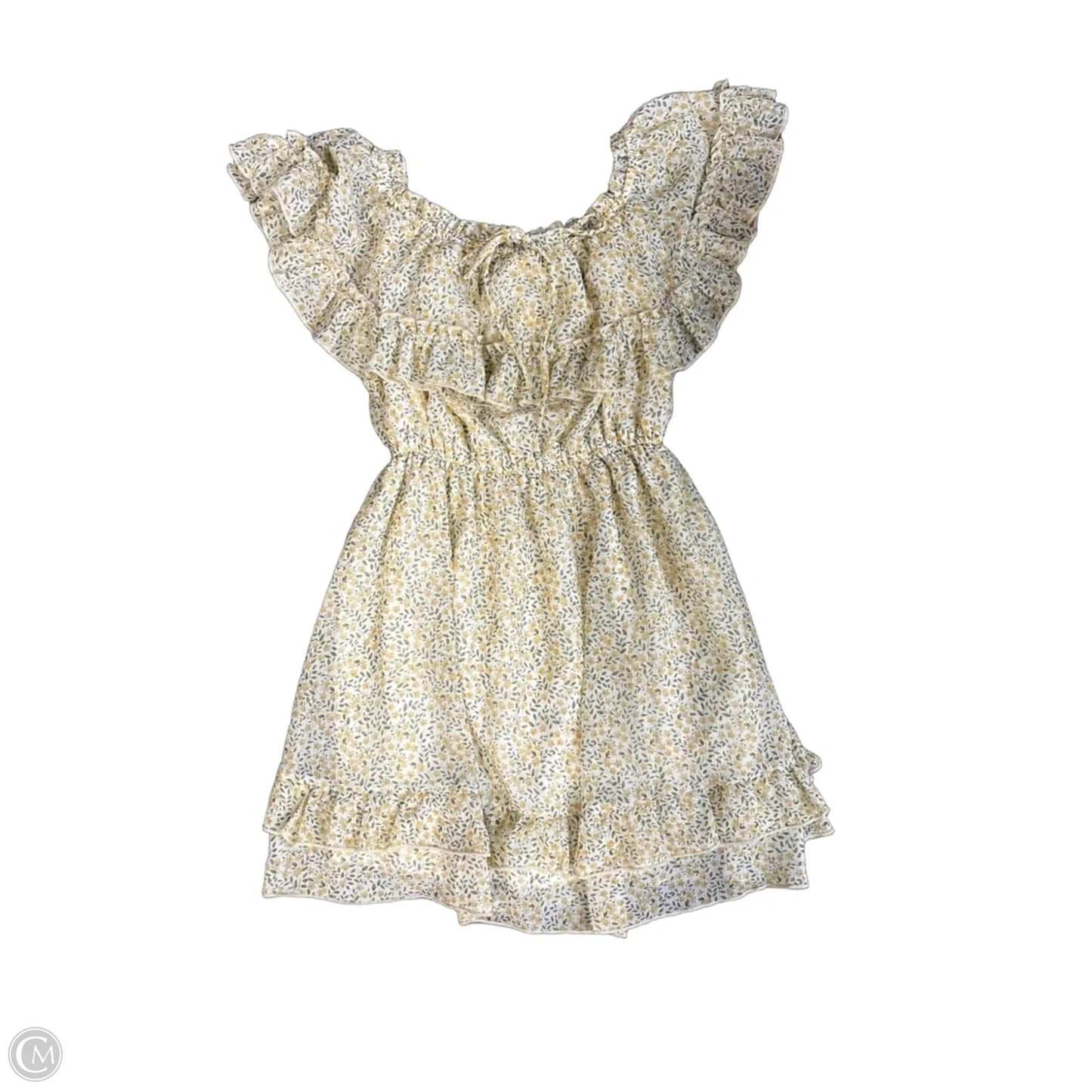 Dress Casual Short By Clothes Mentor In Yellow, Size: S