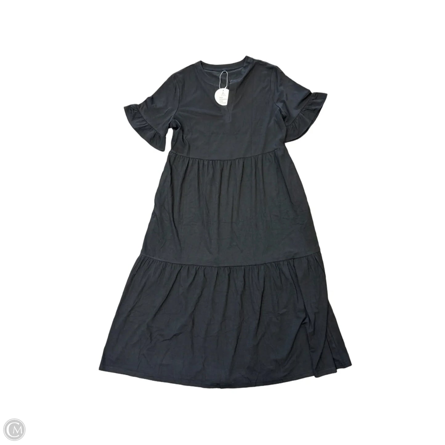 Dress Casual Maxi By Clothes Mentor In Black, Size: L