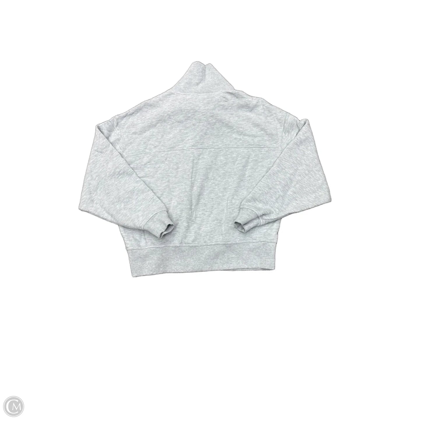 Athletic Sweatshirt Collar By Alo In Grey, Size: S