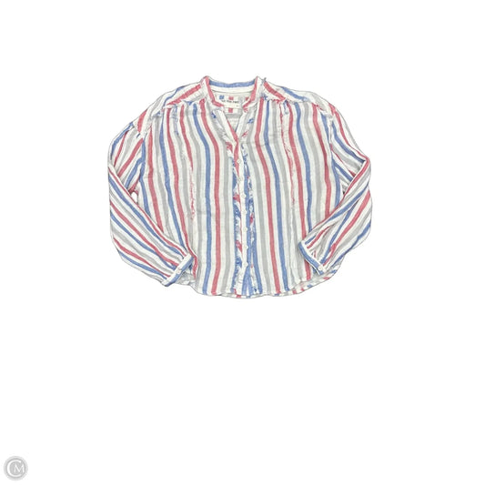 Top Long Sleeve By We The Free In Striped Pattern, Size: Xs