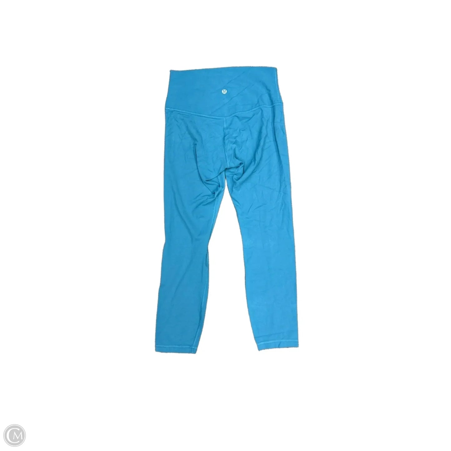 Athletic Leggings By Lululemon In Aqua, Size: S