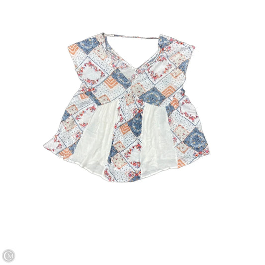 Top Sleeveless By Gimmicks In Multi-colored, Size: Xs