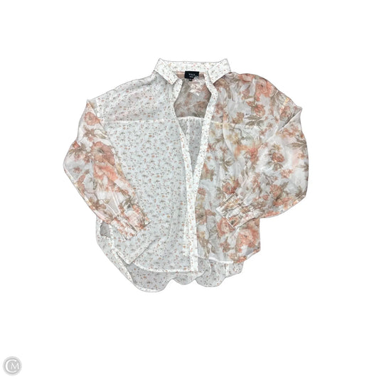 Blouse Long Sleeve By Vici In Multi-colored, Size: S