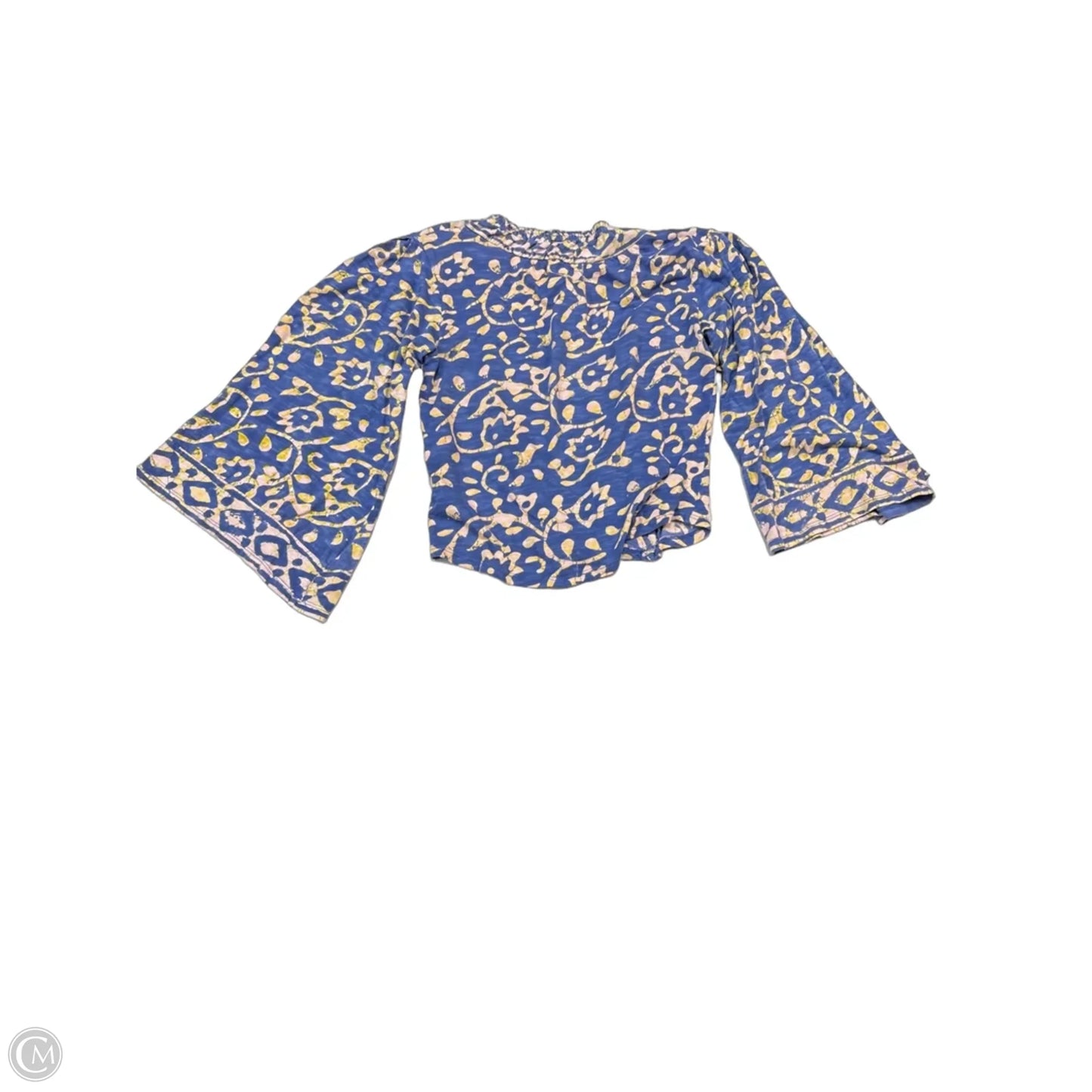 Top Long Sleeve By Free People In Blue, Size: Xs