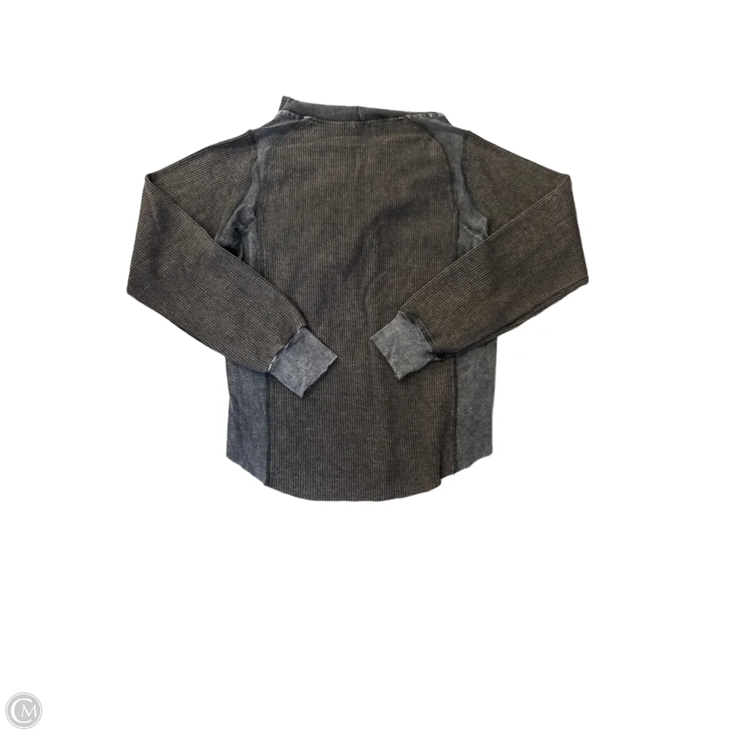 Top Long Sleeve By Bke In Black, Size: L