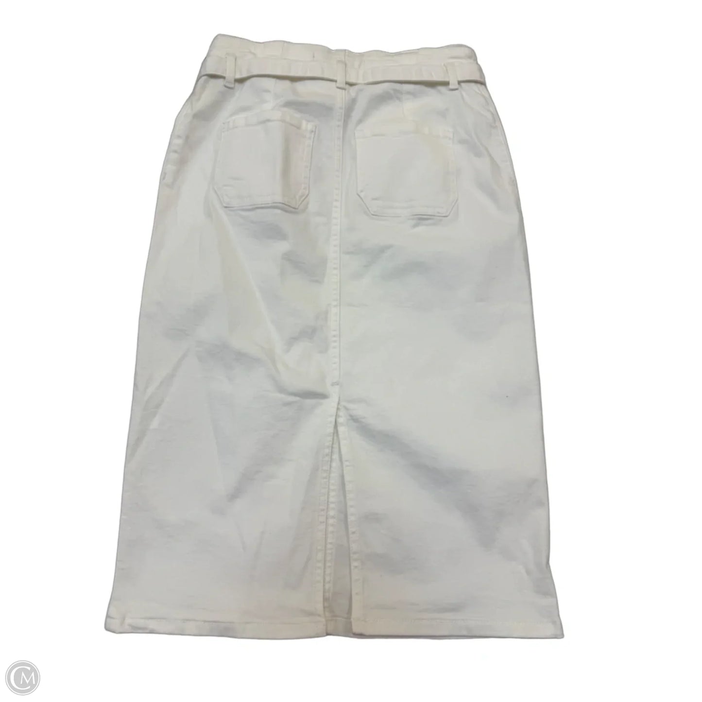 Skirt Midi By White House Black Market In White, Size: 0