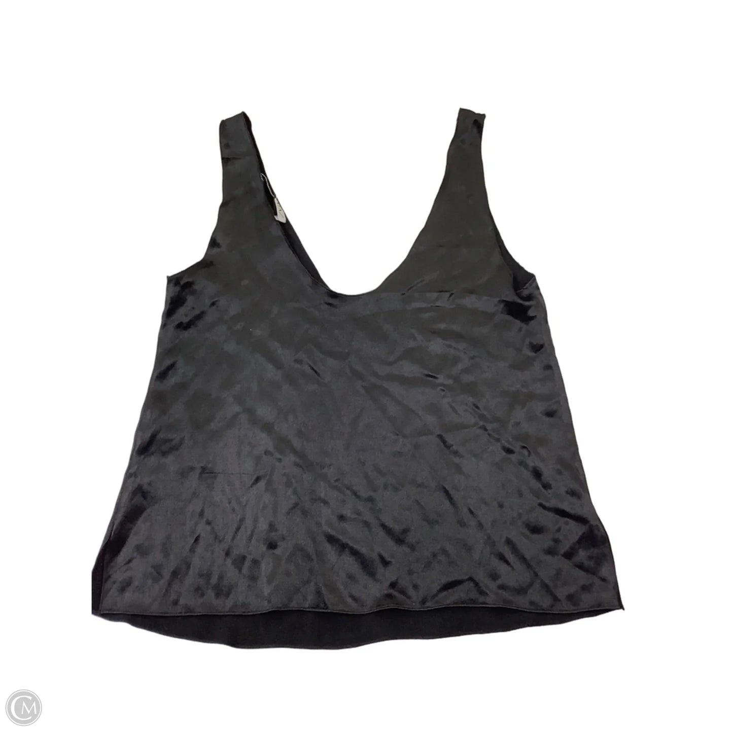 Blouse Sleeveless By Zara In Black, Size: S
