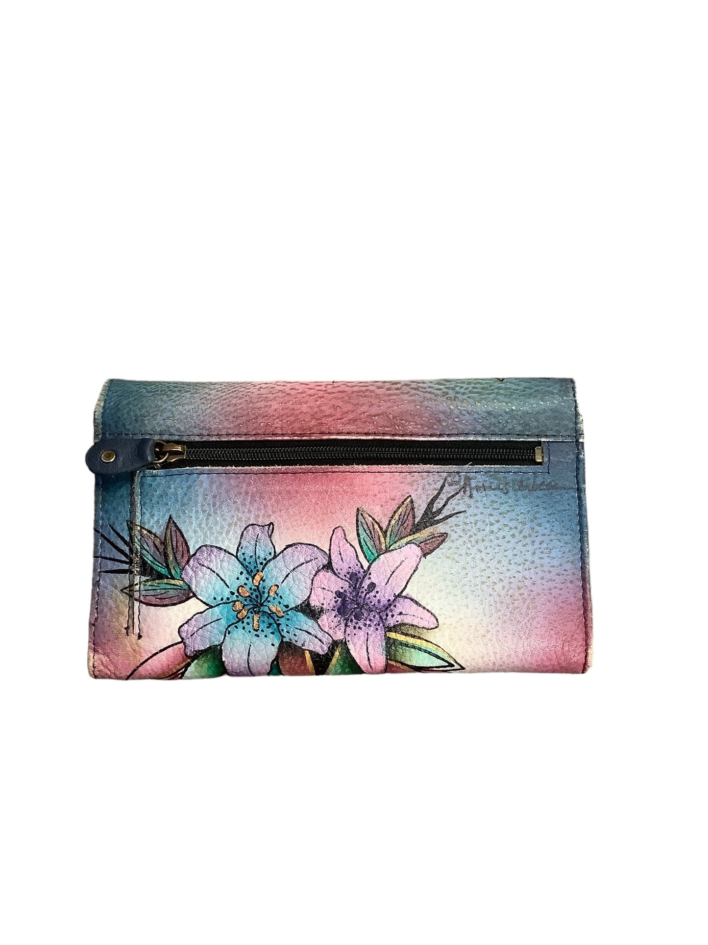 Wallet Designer Anuschka, Size Medium