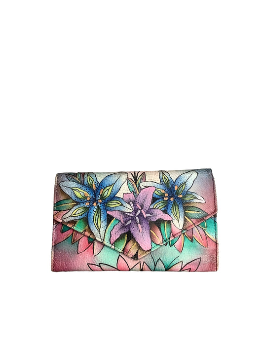 Wallet Designer Anuschka, Size Medium