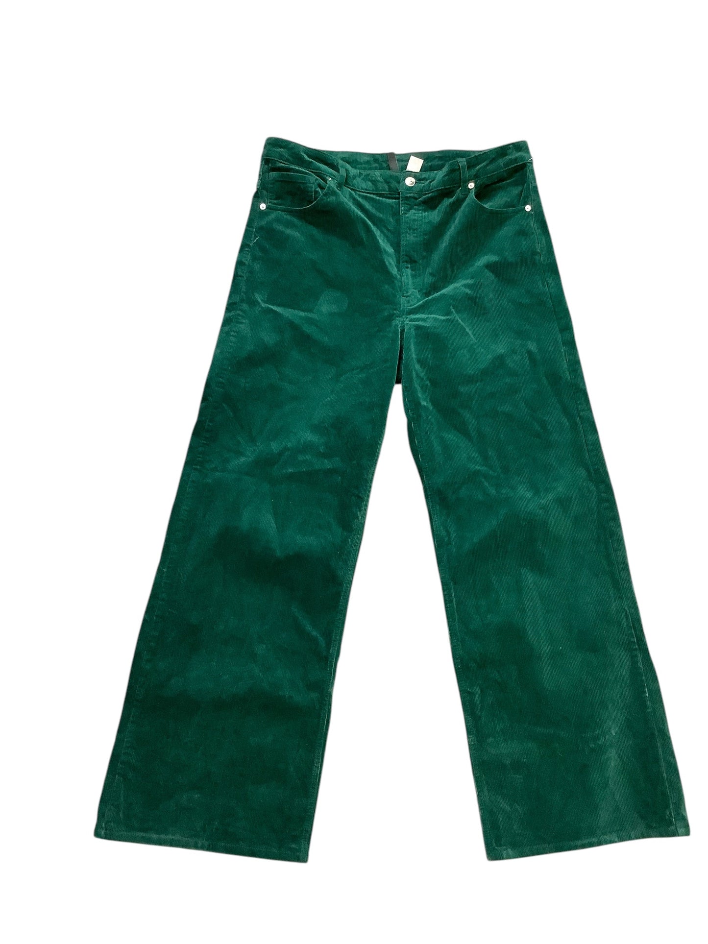 Pants Corduroy By Divided In Green, Size: 16