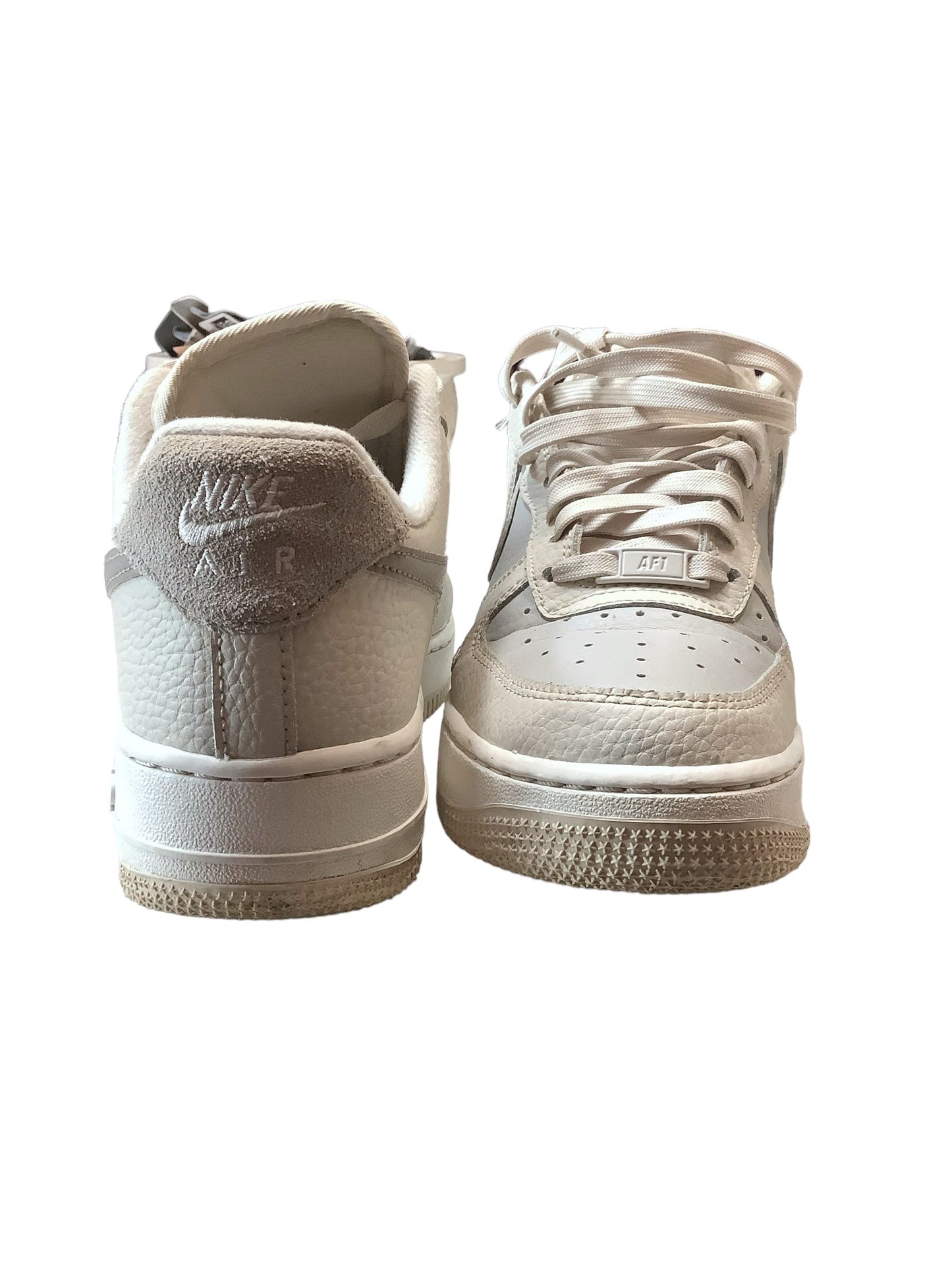 Shoes Athletic By Nike Apparel In Grey, Size: 7.5