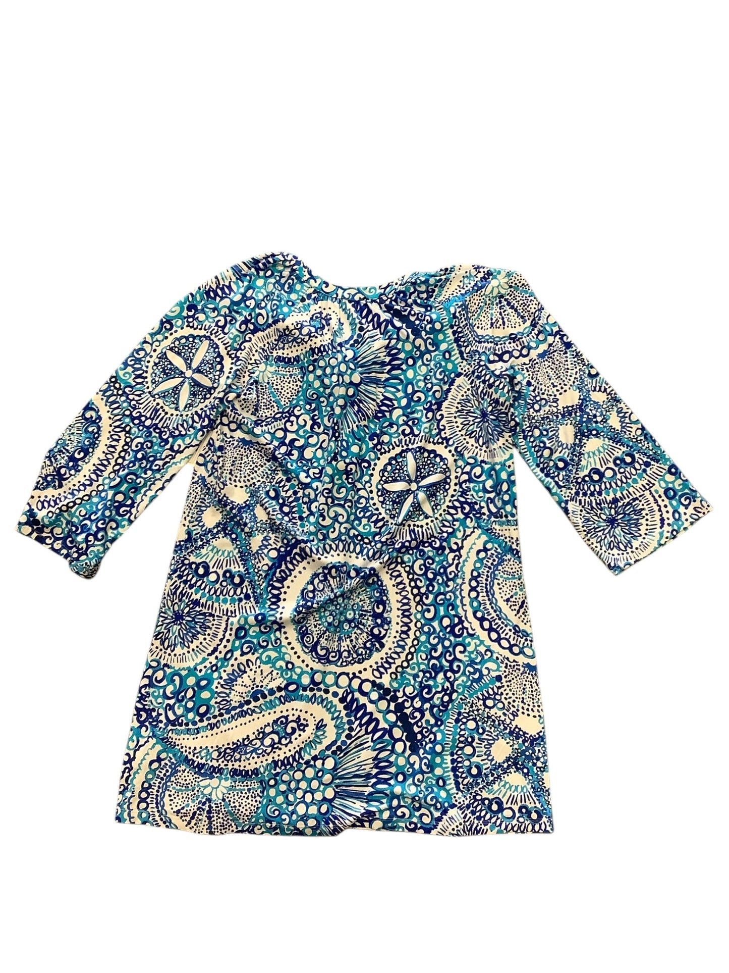 Dress Casual Short By Lilly Pulitzer In Blue, Size: L