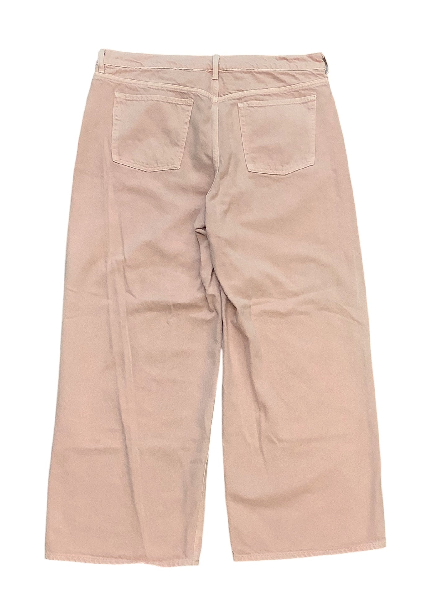 Jeans Wide Leg By Old Navy In Peach, Size: 16