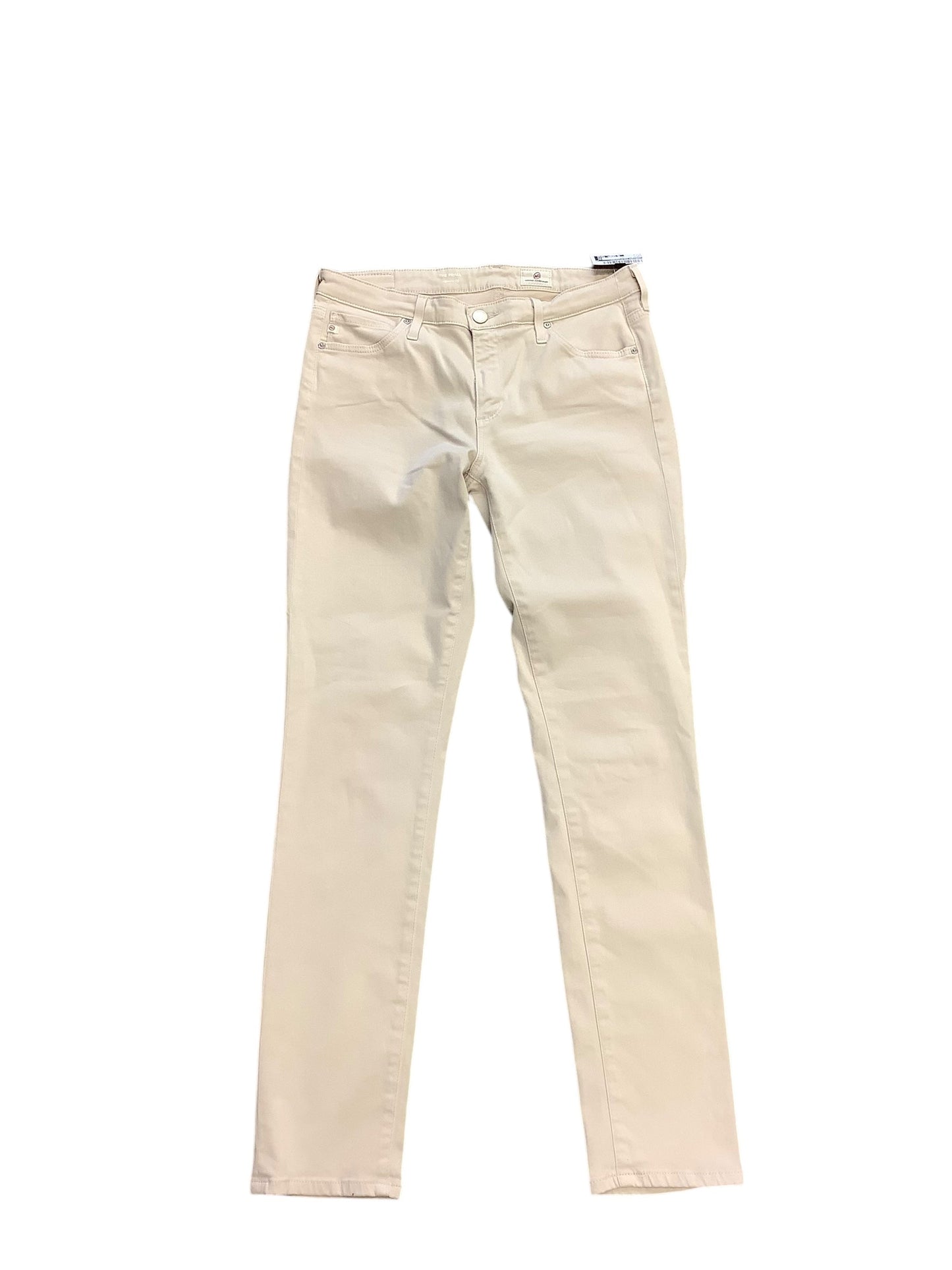 Pants Designer By Adriano Goldschmied In Cream, Size: 6