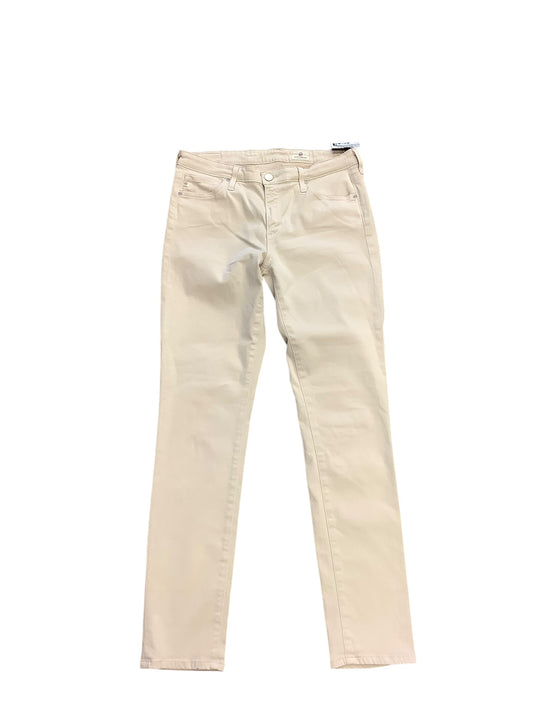 Pants Designer By Adriano Goldschmied In Cream, Size: 6