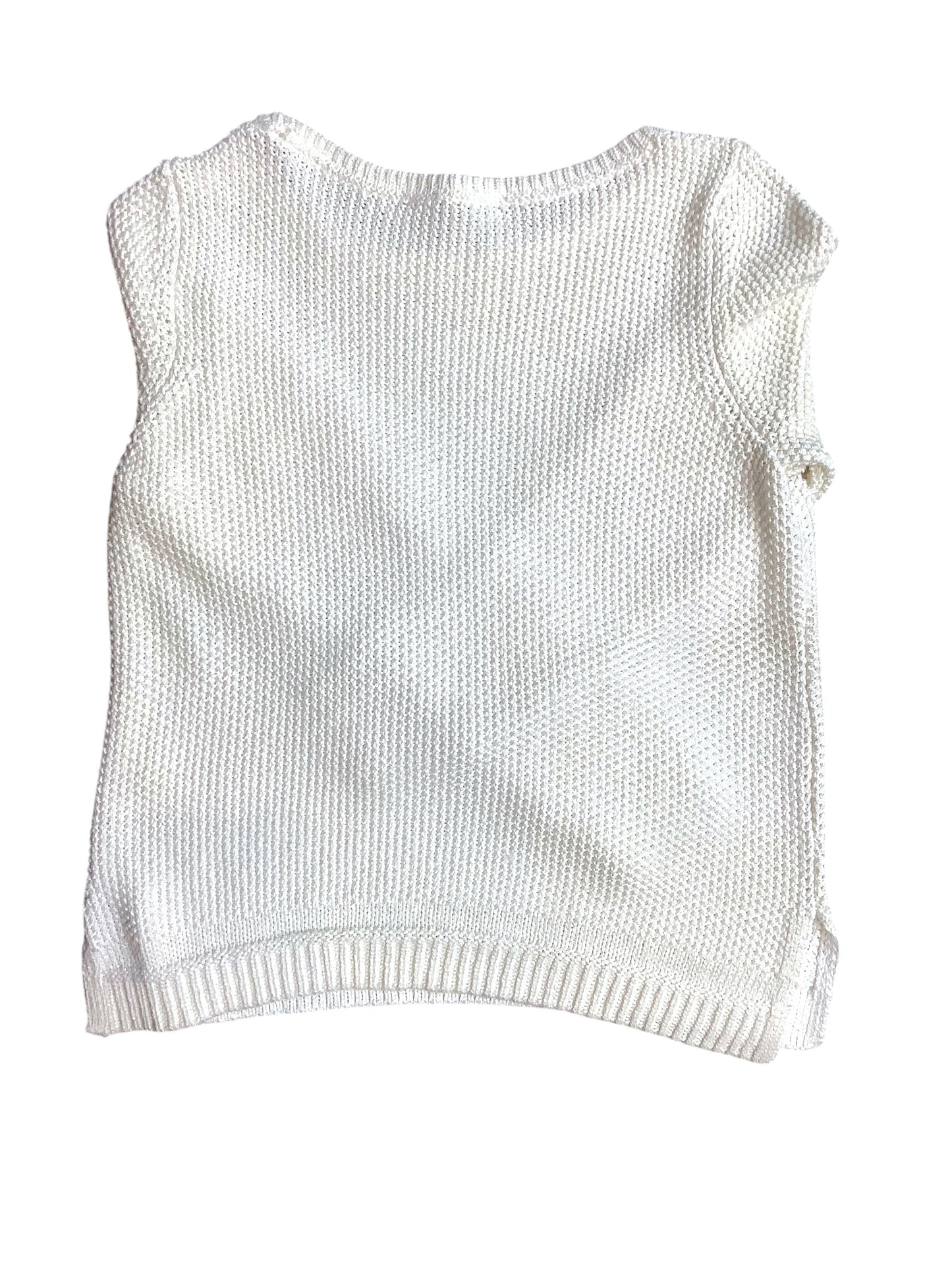 Sweater By White House Black Market In White, Size: Xl