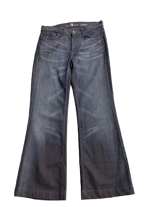 Blue Jeans Flared 7 For All Mankind, Size 8
