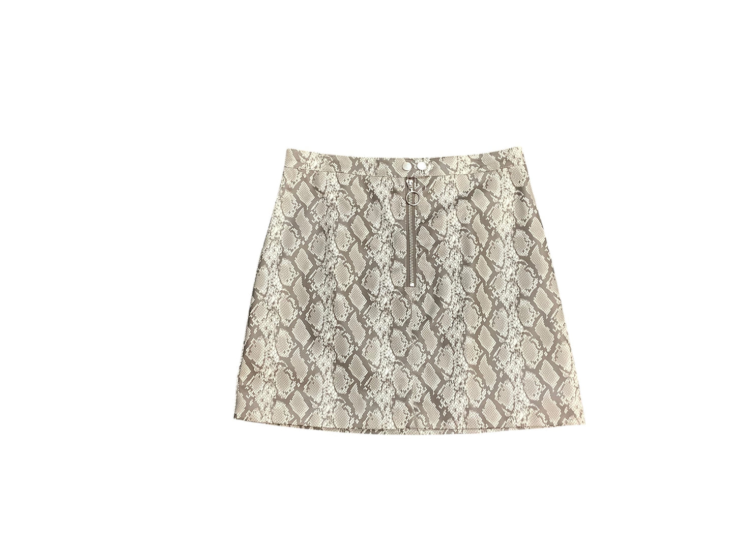 Skirt Mini & Short By Divided In Snakeskin Print, Size: 8