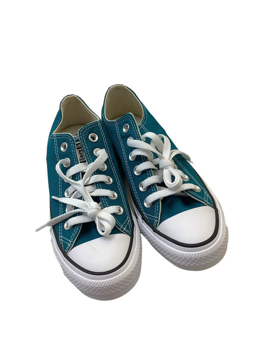 Teal Shoes Sneakers Converse, Size 7