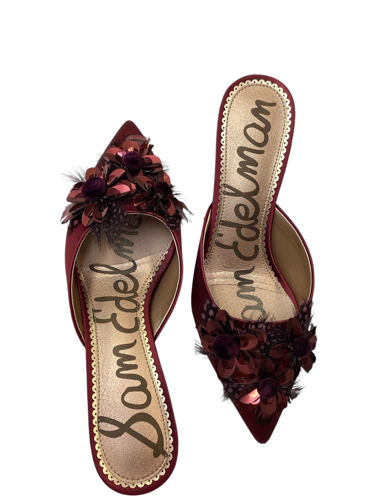 Shoes Heels Kitten By Sam Edelman In Red, Size: 7