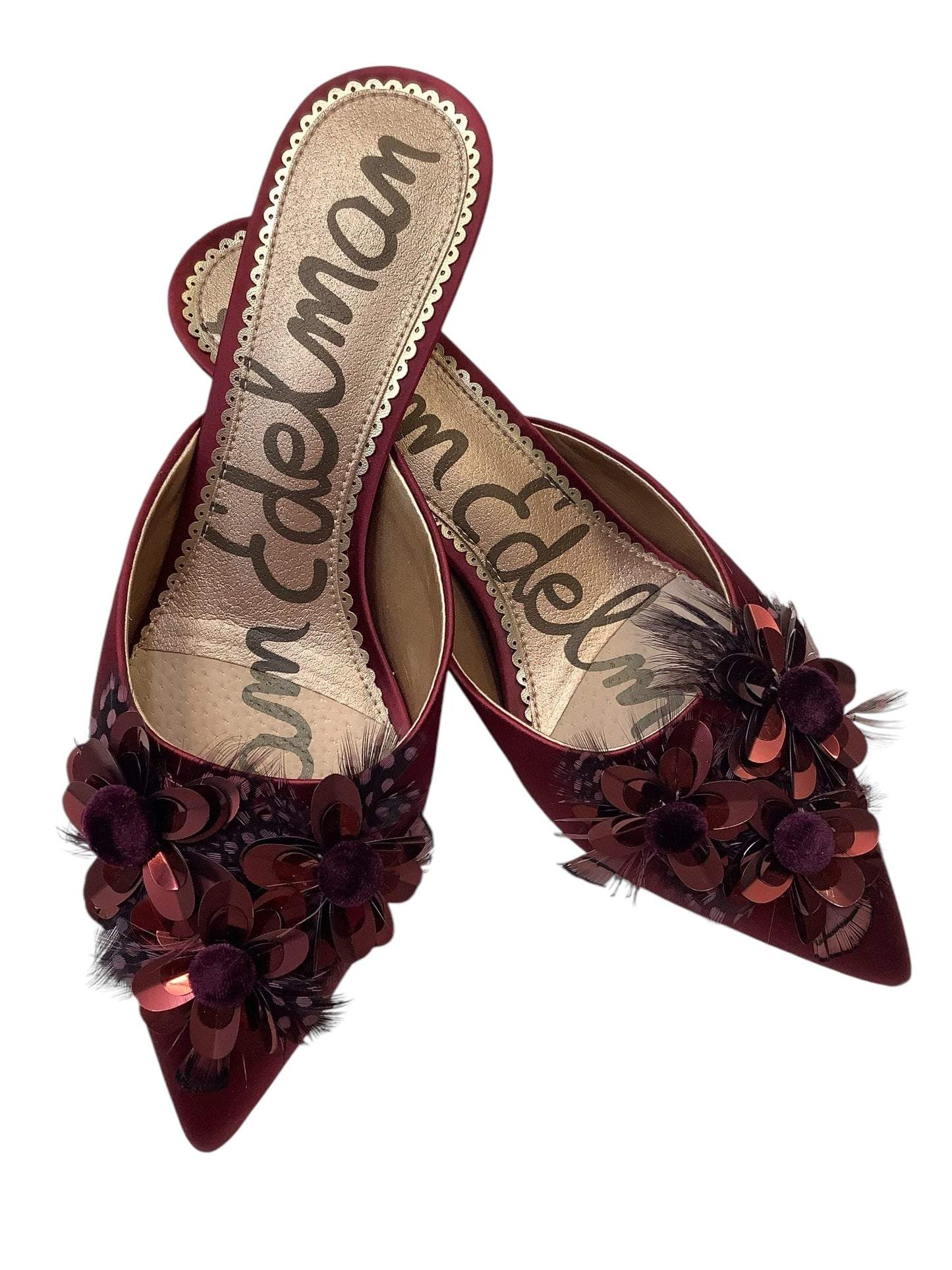 Shoes Heels Kitten By Sam Edelman In Red, Size: 7