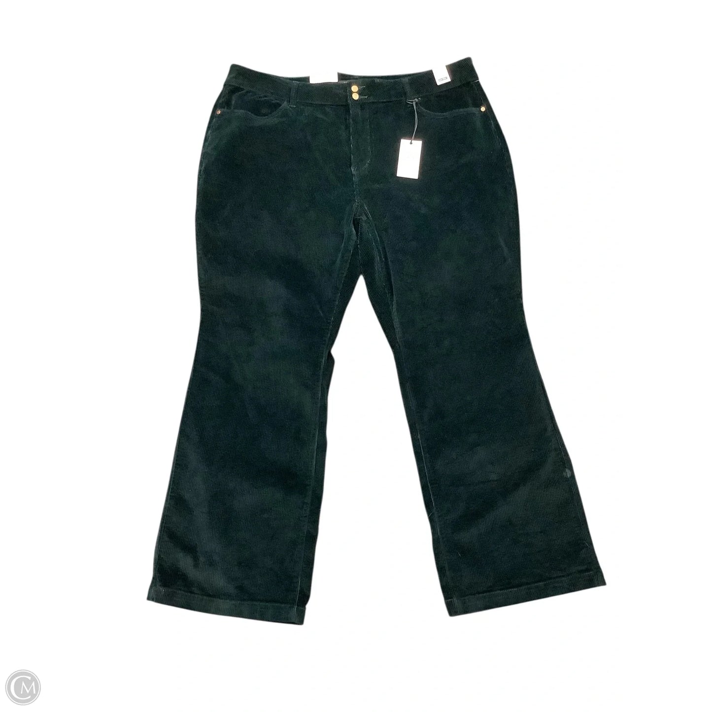 Pants Corduroy By Judy Blue In Green, Size: 24